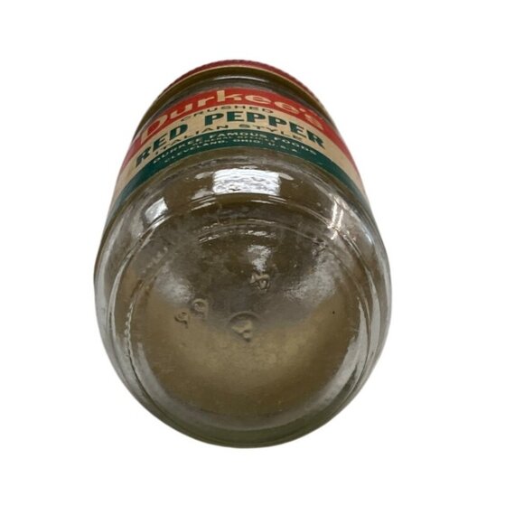Vintage Durkees Italian Style Crushed Red Pepper Spice Jar - Picture 3 of 4